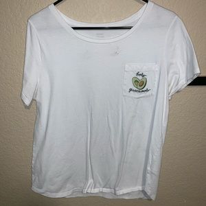 Basic “holy guacamole” tee